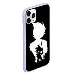 Чехол iPhone 11 Pro матовый Mini Dragon Ball, цвет: 3D-светло-сиреневый — фото 2