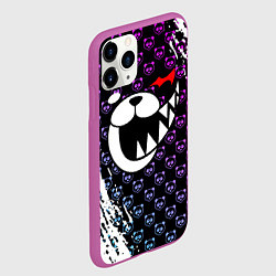 Чехол iPhone 11 Pro матовый MONOKUMA, цвет: 3D-фиолетовый — фото 2