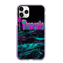 Чехол iPhone 11 Pro матовый Terraria