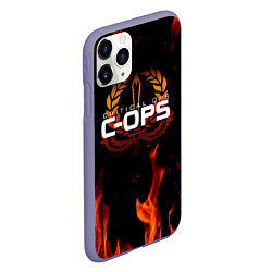 Чехол iPhone 11 Pro матовый CRITICAL OPS C-OPS, цвет: 3D-серый — фото 2
