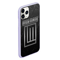 Чехол iPhone 11 Pro матовый LINDEMANN, цвет: 3D-светло-сиреневый — фото 2