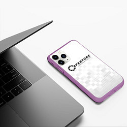 Чехол iPhone 11 Pro матовый PORTAL, цвет: 3D-фиолетовый — фото 2