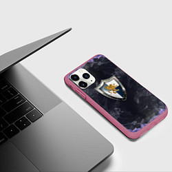 Чехол iPhone 11 Pro матовый Heroes of Might and Magic, цвет: 3D-малиновый — фото 2