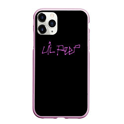 Чехол iPhone 11 Pro матовый LIL PEEP НА СПИНЕ