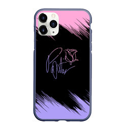 Чехол iPhone 11 Pro матовый ТИКТОКЕР - PAYTON MOORMEIE, цвет: 3D-серый