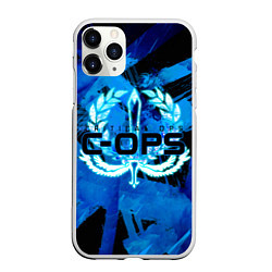 Чехол iPhone 11 Pro матовый C-OPS, цвет: 3D-белый