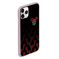 Чехол iPhone 11 Pro матовый Payton Moormeier: TikTok, цвет: 3D-розовый — фото 2