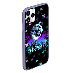 Чехол iPhone 11 Pro матовый LIL PEEP, цвет: 3D-серый — фото 2