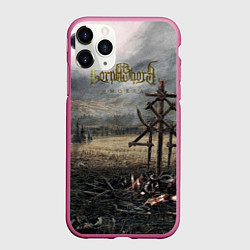 Чехол iPhone 11 Pro матовый Lorna Shore - Immortal, цвет: 3D-малиновый