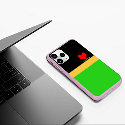 Чехол iPhone 11 Pro матовый CHARA FIGHT, цвет: 3D-розовый — фото 2