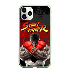 Чехол iPhone 11 Pro матовый Street Fighter