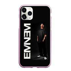 Чехол iPhone 11 Pro матовый EMINEM, цвет: 3D-розовый