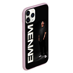 Чехол iPhone 11 Pro матовый EMINEM, цвет: 3D-розовый — фото 2