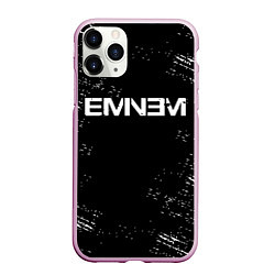 Чехол iPhone 11 Pro матовый EMINEM, цвет: 3D-розовый