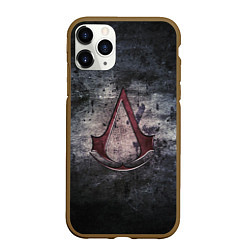 Чехол iPhone 11 Pro матовый Assassin’s Creed, цвет: 3D-коричневый