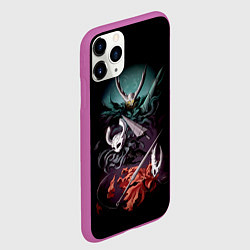 Чехол iPhone 11 Pro матовый Hollow Knight, цвет: 3D-фиолетовый — фото 2
