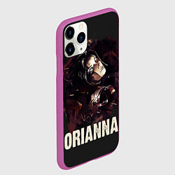 Чехол iPhone 11 Pro матовый Orianna, цвет: 3D-фиолетовый — фото 2
