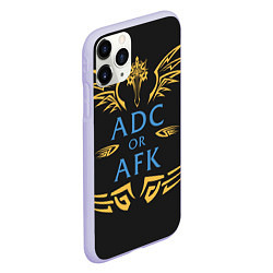 Чехол iPhone 11 Pro матовый ADC of AFK, цвет: 3D-светло-сиреневый — фото 2