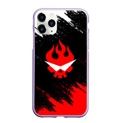 Чехол iPhone 11 Pro матовый GURREN LAGANN, цвет: 3D-светло-сиреневый