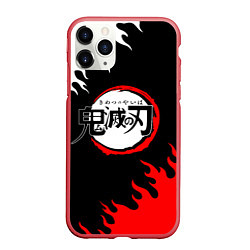 Чехол iPhone 11 Pro матовый KIMETSU NO YAIBA