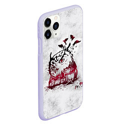 Чехол iPhone 11 Pro матовый Three Days Grace, цвет: 3D-светло-сиреневый — фото 2