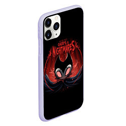 Чехол iPhone 11 Pro матовый Hollow Knight, цвет: 3D-светло-сиреневый — фото 2