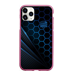 Чехол iPhone 11 Pro матовый League of Legends, цвет: 3D-малиновый