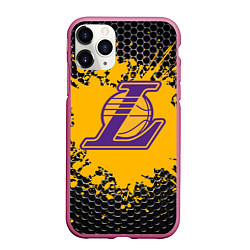 Чехол iPhone 11 Pro матовый Kobe Bryant, цвет: 3D-малиновый