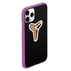 Чехол iPhone 11 Pro матовый Kobe Bryant, цвет: 3D-фиолетовый — фото 2