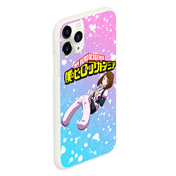 Чехол iPhone 11 Pro матовый MY HERO ACADEMIA, цвет: 3D-белый — фото 2