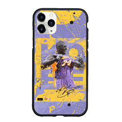 Чехол iPhone 11 Pro матовый Kobe Bryant, цвет: 3D-черный