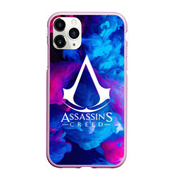 Чехол iPhone 11 Pro матовый ASSASSINS CREED, цвет: 3D-розовый