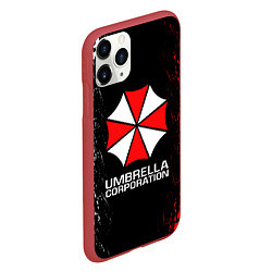 Чехол iPhone 11 Pro матовый UMBRELLA CORP, цвет: 3D-красный — фото 2