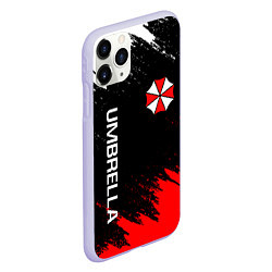 Чехол iPhone 11 Pro матовый UMBRELLA CORP, цвет: 3D-светло-сиреневый — фото 2