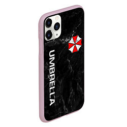 Чехол iPhone 11 Pro матовый UMBRELLA CORP, цвет: 3D-розовый — фото 2