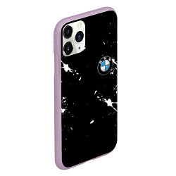 Чехол iPhone 11 Pro матовый BMW, цвет: 3D-сиреневый — фото 2