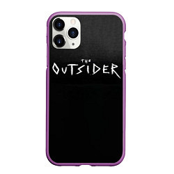 Чехол iPhone 11 Pro матовый The Outsider, цвет: 3D-фиолетовый