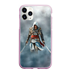 Чехол iPhone 11 Pro матовый ASSASSIN'S CREED, цвет: 3D-розовый