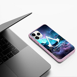 Чехол iPhone 11 Pro матовый ASSASSINS CREED, цвет: 3D-розовый — фото 2
