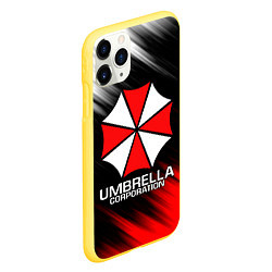 Чехол iPhone 11 Pro матовый UMBRELLA CORP, цвет: 3D-желтый — фото 2