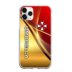 Чехол iPhone 11 Pro матовый UMBRELLA CORPORATION, цвет: 3D-белый