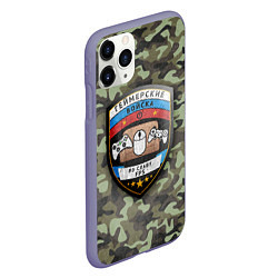Чехол iPhone 11 Pro матовый Геймерские войска, цвет: 3D-серый — фото 2