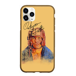 Чехол iPhone 11 Pro матовый Arturo Gatti, цвет: 3D-коричневый