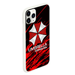 Чехол iPhone 11 Pro матовый UMBRELLA CORP, цвет: 3D-белый — фото 2