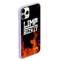 Чехол iPhone 11 Pro матовый LIMP BIZKIT, цвет: 3D-светло-сиреневый — фото 2