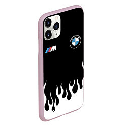 Чехол iPhone 11 Pro матовый BMW БМВ, цвет: 3D-розовый — фото 2