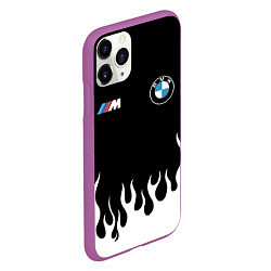 Чехол iPhone 11 Pro матовый BMW БМВ, цвет: 3D-фиолетовый — фото 2