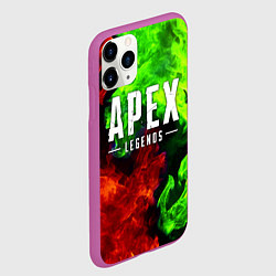 Чехол iPhone 11 Pro матовый APEX LEGENDS, цвет: 3D-фиолетовый — фото 2