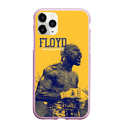 Чехол iPhone 11 Pro матовый Floyd, цвет: 3D-розовый