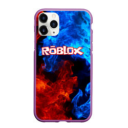 Чехол iPhone 11 Pro матовый ROBLOX, цвет: 3D-фиолетовый